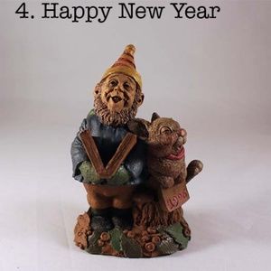 Tom Clark Happy New Year Gnome